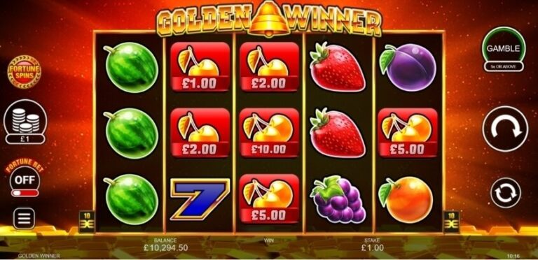 Introducing Golden Winner Slot